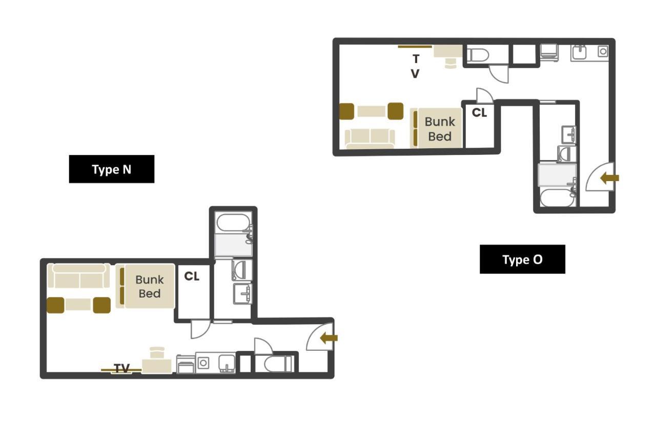 & Go Shinsaibashi-kita Appartement